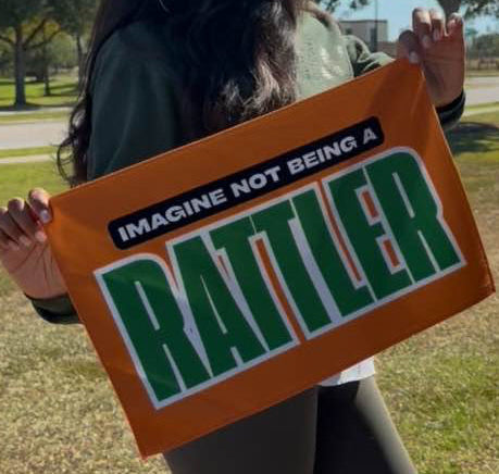 'Imagine Not Being a Rattler' Rally Towel