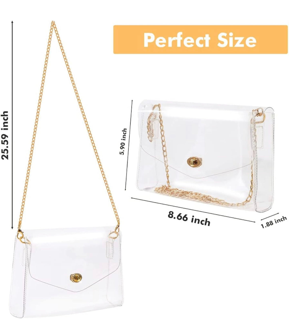 Oh So Pretty! Sequin Purse Strap