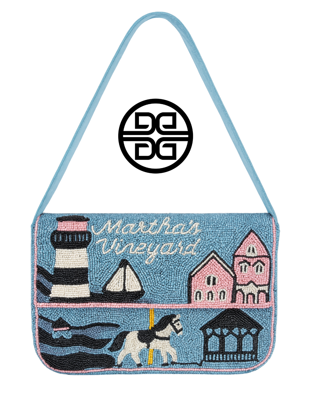 Martha's Vineyard Beaded Shoulder Bag