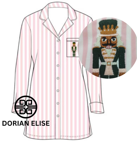 Pre-Order Nutcracker "Suite" Dreams Lounge Shirt Dress