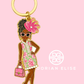 The Palm Beach Socialite Keychain