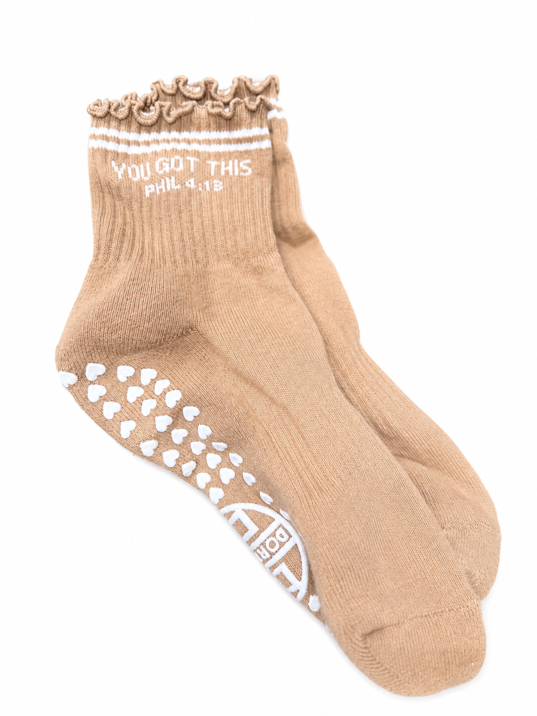 You Got This Philippians 4:13 Grip Socks