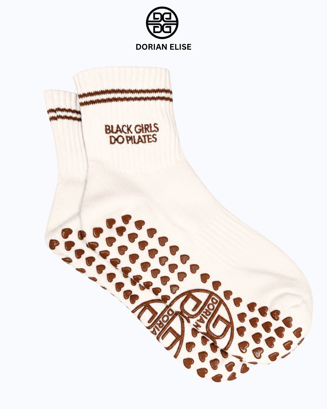 Black Girls Do Pilates Grip Socks