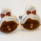 Mama Claus Black Mrs. Claus Earrings