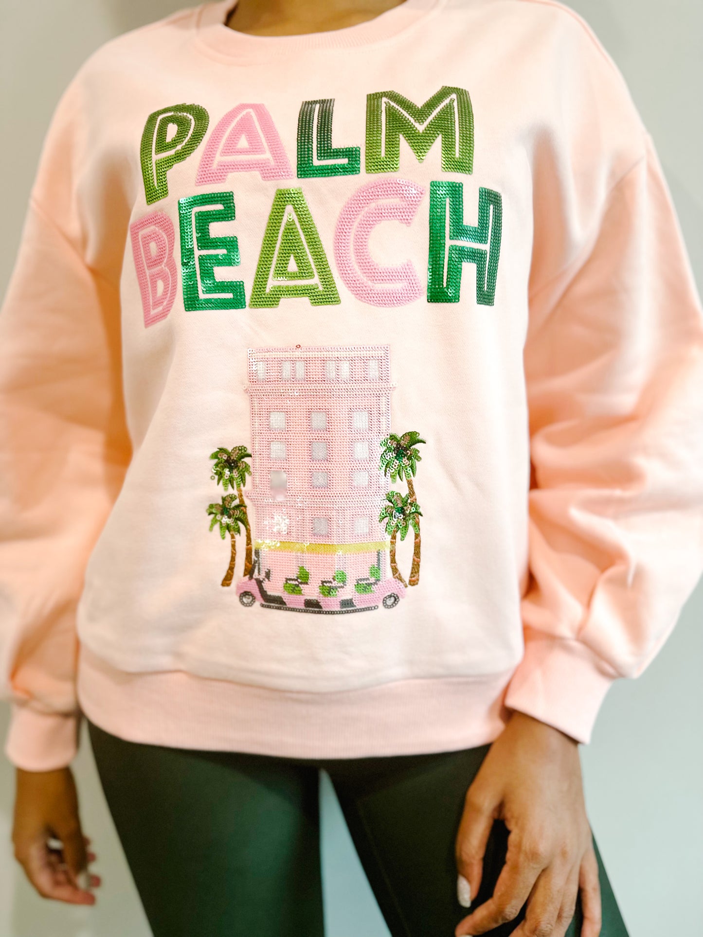 Palm Beach Vibes Luxe Sweater