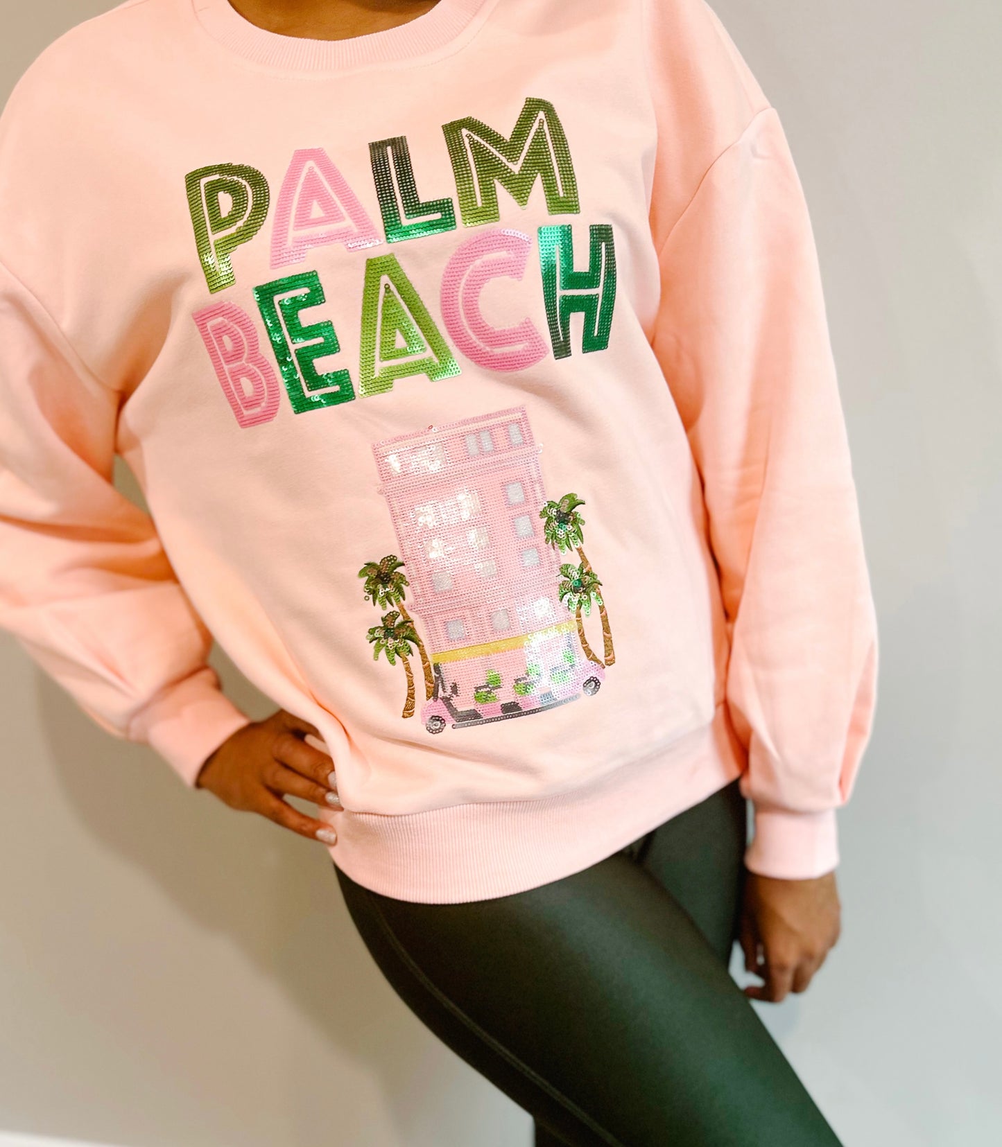 Palm Beach Vibes Luxe Sweater