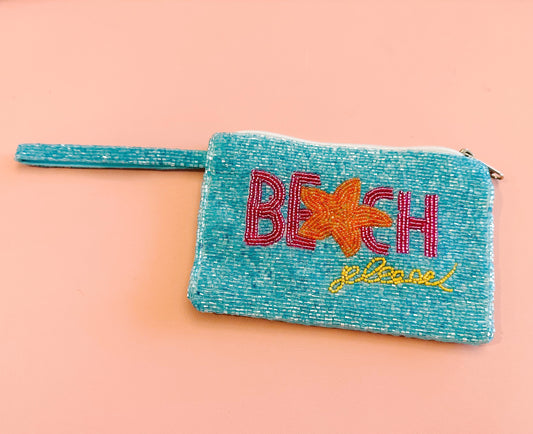 Beach Please Beaded Wrislet